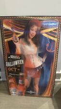 Vintage 2000 Bud Light Budweiser Double Sided Holographic Halloween Sign 14x24 picture