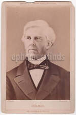 Dr. Oliver Wendell Holmes American Physician Poet Antique Cabinet Photo picture