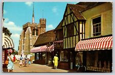 Church Gate Hitchin England UK Postcard POSTED picture