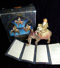 Fontanini Heirloom Coll #65287 King Gaspar on Elephant  Original Box & Storycard picture
