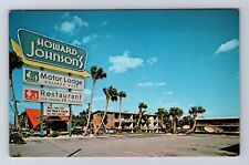 Orlando FL-Florida, Howard Johnson's Restaurant, Antique, Vintage Postcard picture