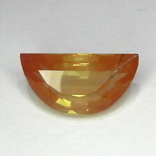 14ct Red Orange Andesine Sunstone Pleochroic Natural Mined Radiant As-Is Re-Cut picture