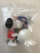 Vintage 2007 Peanuts Snoopy With Soccer Ball Toy - New in Pkg from Burger King picture