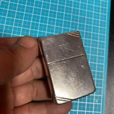 Zippo 1937 Vintage Sterling Oil Lighter 925 Used picture