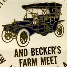 1958 Becker's Farm Antique Auto Club Car Meet Show Tour AACA New Jersey Plaque picture