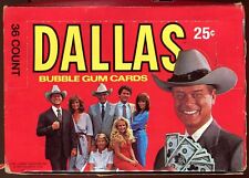 Dallas 1981 Donruss Bubble Gum Vintage Trading Card Box 36 Packs picture