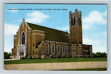 Abilene TX-Texas, Radford Student Center, McMurry College  Vintage Postcard picture