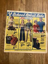 Vintage 1977 Kmart Department Store Sales Flyer Ad Print 12 Pages Fashion & More picture