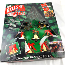 Mr. Christmas 10 Brass Bells Of Christmas Light Up - Plays 21  Musical Songs picture