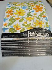 Vintage Wallpaper Flair Squares DuPont Daisy 2731-C 71-A  8 Sealed 2 Open READ picture