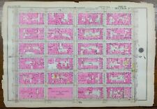1916 MADISON SQUARE GARDEN PARK MANHATTAN NEW YORK CITY NY ~ BROMLEY Street Map  picture