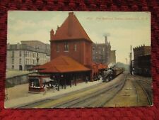 1911. ERIE RAILROAD STATION, JAMESTOWN, NY POSTCARD M6 picture