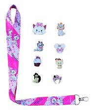 Aristocats Marie Lanyard and 5 Disney Park Trading Pins Starter Set ~ Brand NEW picture