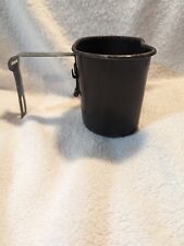 WWII LF & C 1942 US Experimental Porcelain Enamel Canteen Cup picture