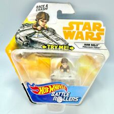 Hot Wheels Star Wars Battle Rollers Han Solo Millennium Falcon picture