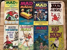 Lot of 8 Vintage MAD Magazine Paperback Books - Aragones, Jafee, Don Martin, etc picture