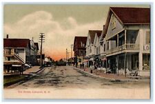 c1905 Elm Street Exterior View Building Lakeport New Hampshire Vintage Postcard picture