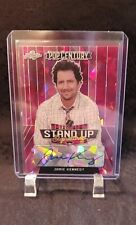 Jamie Kennedy 3/10 Pink Ice Stand Up Signatures 2021 Leaf Pop Century SUS-JK1 picture