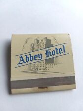 51st Street  East Of 7th Ave New York N. Y. Abbey Hotel  Circle 6-9400 Matchbook picture