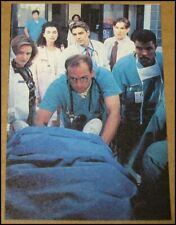1994 ER TV Series Magazine Clipping George Clooney Anthony Edwards Margulies NBC picture