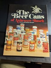  NOS Beer Cans Of Anheuser-Busch Beer Can Collectors Book picture