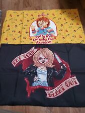 Lootcrate Fright Exclusive Chucky And Tiffany Childs Play Pillow Cases Good Guys picture