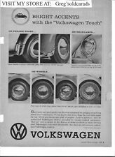 Original 1959 Volkswagen Beetle vintage print ad 