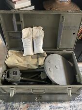 1943 WWII US ARMY SIGNAL CORP ANTI-TANK LAND MINE DETECTOR SCR 625-C BC 1141 picture