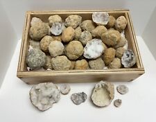 20 Break Your Own 2.5” Moroccan Geodes Quartz Crystals Druzy Bulk Pack picture