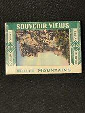 Rare 1948 Vintage Souvenir Views 20 Postcards White Mountains Mint picture