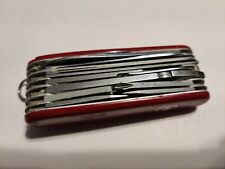 Victorinox SwissChamp 91mm Swiss Army Knife Pliers Magnifying Glass USED c picture