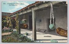 Postcard Ramona's House San Diego CA RPO Postmark c 1923 picture