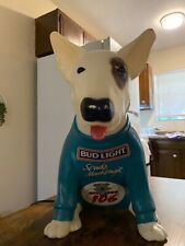 Rare 1987 Spuds Mackenzie Bud Light Beer Bar Lamp Dog Blow Mold Anheuser Busch picture
