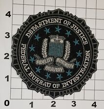 FBI Federal Investigation Police SWAT Seal Patch Variation #162  Mean Streets picture