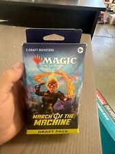 Magic the Gathering March Of The Machine Draft Pack 3 Booster Packs MTG SEALED picture