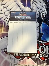 Yu-Gi-Oh Remote Duel Notepad Official Unused Konami OTS prize picture