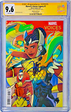 CGC Signature Series Signed Tessa Thompson Marvel's Voices Legacy #1 Graded 9.6 picture