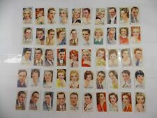 Players Cigarette Cards Film Stars 3rd Series 1938 Complete Set 50 picture