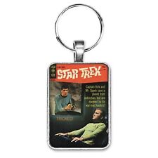 Star Trek Sept. Cover Key Ring or Necklace Sci-Fi TV Show Comic Book Jewelry picture