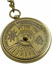 vintage Brown 50 Years calendar Key Chain Christmas Gift  FLIS picture