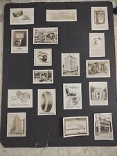 17 1920's Vintage Miniature Advertising Cards-photos picture