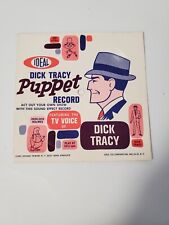 Dick Tracy Puppet Record picture