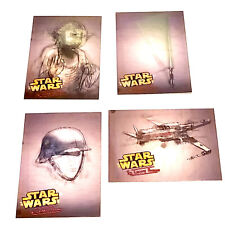 Star Wars: The Legacy Revealed History Channel Documentary Promo Card 4x Lot NM picture