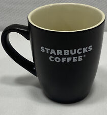 Starbucks 12oz  Coffee 2010 Matt Black Coffee, Tea, Hot Chocolate Mug picture