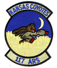 US Air Force Patch: 117th Air Refueling Squadron Kansas Coyotes picture