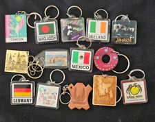 Lot 14 Keychains - International Travel Destinations - Vacation souvenirs picture