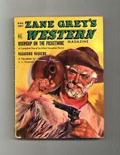 Zane Grey's Western Magazine Pulp Vol. 6 #1 VF- 7.5 1952 picture