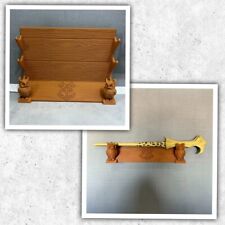 Wand Stand Wall Display Compatible With Harry Potter and Similar - Grain Effect picture