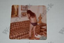 candid of woman in bikini backside 70's VINTAGE PHOTOGRAPH  Ha picture