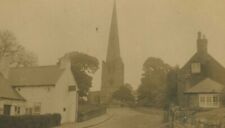 Cottage Church Breadsall Normanton Rd Derby Derbyshire rppc A3 picture